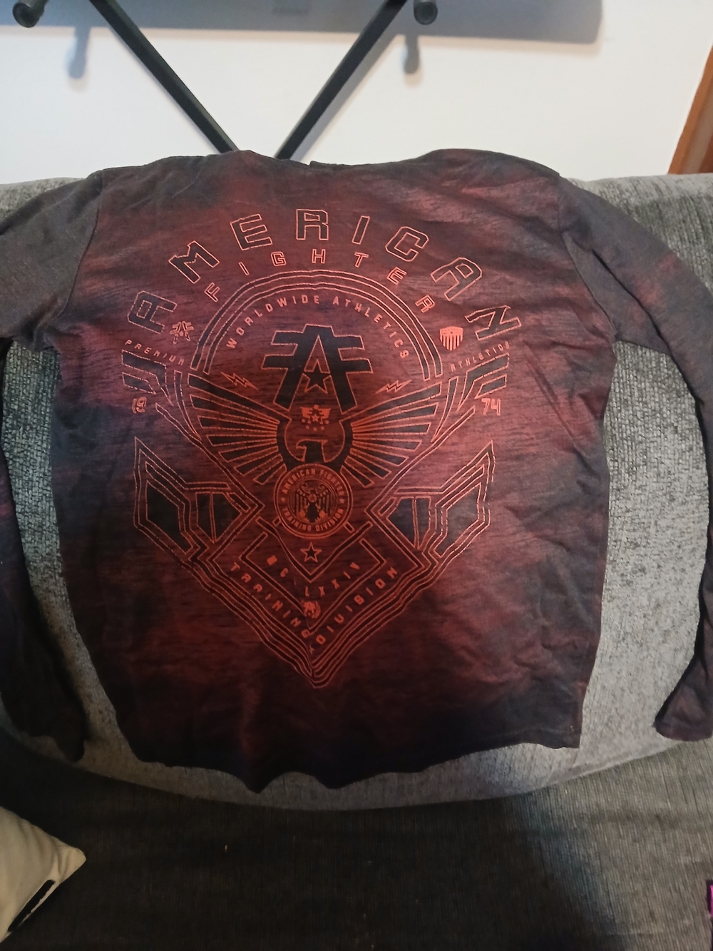 Boys American Fighter Hooded Longsleeve
